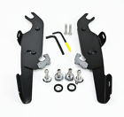 Mek1930 Memphis Shades Black Trigger-lock Mount Kit For Batwing Fairing