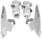 Mek1966 Memphis Shades Batwing Fairing Polished Trigger Lock Mount Kit