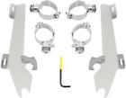 Mek1990 Memphis Shades Trigger Lock Mount Kit Polished For Batwing Fairing