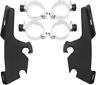 Mem8999 Memphis Shades Mount Kit For Batwing Fairing Black