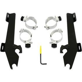 Meb1990 Memphis Shades - Trigger Lock Mount Kit For Batwing Fairing Black