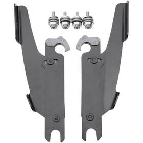 Meb2007 Memphis Shades Manual Switch-lock Mount Kit For Cafe Fairing - Black