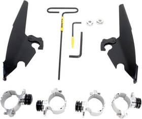 Meb2008 Memphis Shades Trigger-lock Mount Kit For Batwing Fairing - Black
