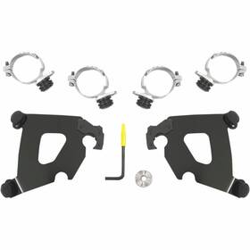 Meb2015 Memphis Shades Trigger-lock Mount Kit For Cafe Fairing - Black