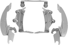 Mek1911 Memphis Shades Trigger-lock Mount Kit For Batwing Fairing Polished