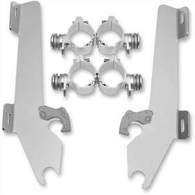 Mek1929 Memphis Shades - Trigger-lock Mount Kit For Batwing Fairing Polished