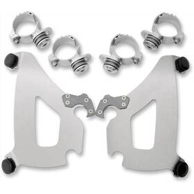 Mek1958 Memphis Shades - Trigger-lock Mount Kit For Bullet Fairing Polished