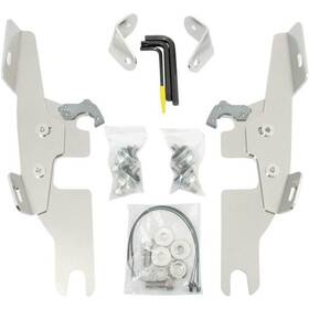 Mek1983 Memphis Shades - Trigger-lock Mount Kit For Batwing Fairing Polished