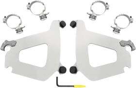 Mek2011 Memphis Shades Manual Switch-lock Mount Kit For Bullet Fairing - Polishe