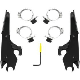 Mek2056 Memphis Shades Manual Switch-lock Mount Kit For Batwing Fairing - Polish