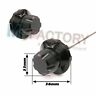 Mfffsmt07rxxsn1001 Black Racing Rear Axle Sliders Protector Fit Yamaha