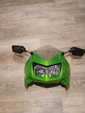 55028-0153-15i Misc Kawasaki Ninja 250r 250 08-12 Front Headlight Upper Fairing 55028-0153-15i Misc Kawasaki Ninja 250r 250 08-12 Front Headlight Upper Fairing