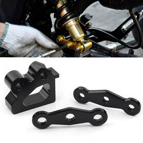 Moto Hij 421114238521 For Honda Grom Msx125 Sf 2013-21 Inch Billet Rear Shock Lowering Suspension Blk