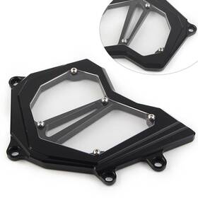 Moto Hij 421114255894 For Kawasaki Ninja Zx10r 2011-2023 Cnc Front Sprocket Cover Chain Guard Black