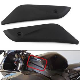 Moto Hij 550721341093 For Honda Cbr1000rr 2004-2007 Pair Tank Side Cover Trim Panel Fairing Black