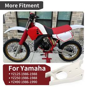 1lx-22151-00-00 Moto1988 For Yamaha Swing Arm Chain Seal Guard 1986 1987 1988 Yz125 Yz250