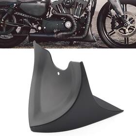 Motohij 336245205772 1 Pcs Abs Black Chin Fairing Spoiler Mudguard For Harley Dyna 2004-2017