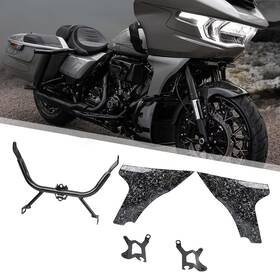 Motohij 336854138256 Side Fairing Panel Bracket Support For Harley Cvo Road Glide Fltrxse 2023 2025