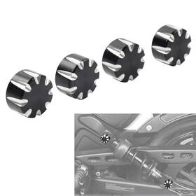 Motorshop 77 510001129216 Rear Shock Absorber Mounting Cap Suspension Nut Cover For Indian Scout 2018-2023
