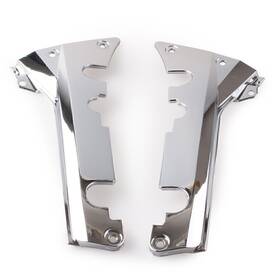 77usa Motorshop 550718666444 For Honda Goldwing Gl1800 2001-2011 Fairing Lower Rear Frame Panel Cover Chrome
