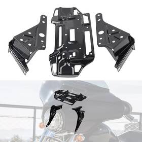 Motorshop168 140123261312 Inner Fairing Radio Bracket Mount For Harley Street Glide 14-2023 Ultra Limited