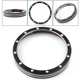 Motorshop168 550727950985 Motorcycle Speedometer Gauge Bezel Trim Ring For Harley Sportster Xl883/1200 Bl