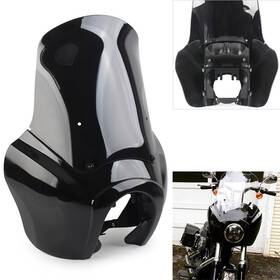 Motorshop168 665897396300 Front Headlight Fairing Cover With 15ftft Windshield For Harley Dyna Fxdxt T-sport