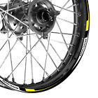 Wsaw01bxx2118mussn1033 Mx Bike Outer Rim Decal Stickers Wild For Honda Xr650l 1993-2009 03 04 05 06 07