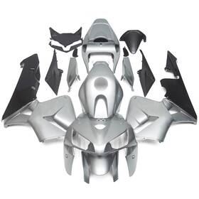 F52005-55 Mzy Moto Silver Black Fairings Kit For Honda 2005 2006 Cbr600rr 05 06 Injection Bodywork