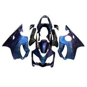 Fwcbr600f4i01-74 Mzy Moto Chameleon Blue Purple Fairings For Honda 2001 2002 2003 Cbr600f4i Abs Bodywork