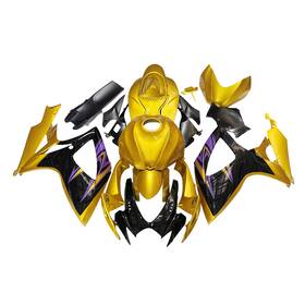 Fwk6-145 Mzy Moto Plastic Fairings For Suzuki 2006 2007 Gsxr600 Gsxr750 Bodywork Gold Purple Black