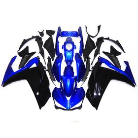 R25r32015-10 Mzy Moto Black Blue Fairings For Yamaha Yzf R25 R3 2014-2018 Injection Plastics Bodywork