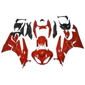 Rli09 Mzyparts 2009-13 #rli09 Injection Red Black Fairings For 2009-2012 Kawasaki Ninja Zx6r 636 Abs Bodywork