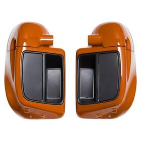 Fd-055 Mzyparts #li09 Lower Vented Fairings For Harley Touring Street Road Glide 2014 Scorched Orange Fd-055 Mzyparts #li09 Lower Vented Fairings For Harley Touring Street Road Glide 2014 Scorched Orange