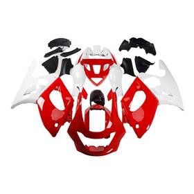 Fs-314-y0677 Mzyparts 04 #sun-79 Red White Fairing Kit For 1996-2007 Yamaha Yzf600r Plastic Injection Bodywork