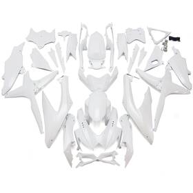 Mzyparts Gsxr600-2008-24 #br-99 Bodywork Fairings For Suzuki Gsxr600 Gsxr750 K8 2008-2010 Pearl White Body Kit