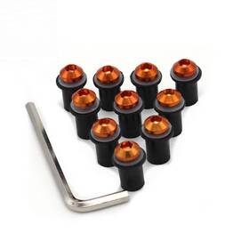 Zs01-19 Mzyparts Wbolt #zs01-19 Windscreen Bolts Nuts For Honda Cbr650r 2019-2023 19 20 21 22 Motorcycle Screws