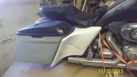 Sc-14 Nefco Harley Davidson Stretched Extended Side Covers 6 Inch Bagger Touring Flh 2014 Up