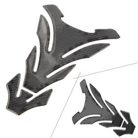 Never0say 550755683527 Carbon Fiber Gas Fuel Tank 3d Decal Protector Pad Sticker Fit Yamaha Yzf-r1