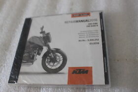 3206252 New Oem Ktm Repair Manual 2016 Duke
