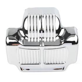 Newyoutube 550750283241 Chrome Stock Oil Cooler Cover For Harley Touring Electra Road Street Glide 11-15
