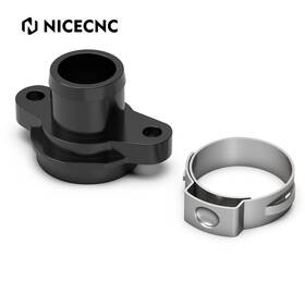 Nicecnc 61235019100 Thermostat Housing Cover Water Pipe Connection For Ktm 1290 Adventure 2015-2016