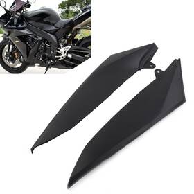 Nomura 310002440262 1 Pair Black Gas Tank Side Trim Cover Panel Fairing Cowl For Yamaha Yzf R1 04-06