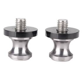 Nomura 550732333155 10mm Swingarm Sliders Spools For Kawasaki Ninja Zx6r 07-12 Versys 650 08-12 Gray