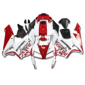 Nt-hd05f5-066 Nt-fairing New Fit For Honda 2005-2006 Cbr600rr Injection Red White Plastic A066