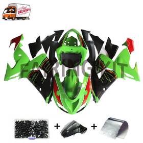 Nt-kwa06zx10r-057 Nt-fairing Fk Injection Green Krt Abs Fit For Kawasaki Ninja Zx10r 2006 2007 O057