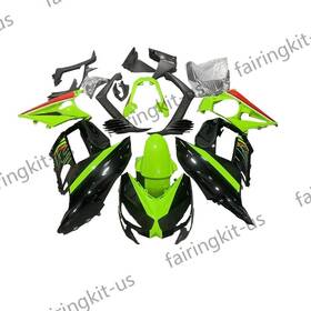 Nt-kwa10z1000sx-008 Nt-fairing Fk Injection Green Black Fit For Kawasaki Ninja 2010-2015 Z1000sx A008