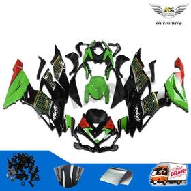 Nt-kwa19zx6r-004-t Nt-fairing Fd Injection Mold Green Black Fairings Fit For Kawasaki 2019-2023 636 Zx6r I004