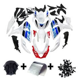 Nt-szkk9-hg-013-wth Nt-fairing Fd Injection Molded White Blue Fit For 2009-2016 Gsxr1000 B013