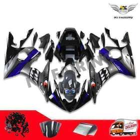 Nt-ymh03r6-hs-064 Nt-fairing Ft Injection Gray Black Blue For Yamaha 2003-2005&06-09 R6s Yzf R6 Q067